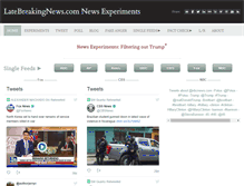 Tablet Screenshot of latebreakingnews.com